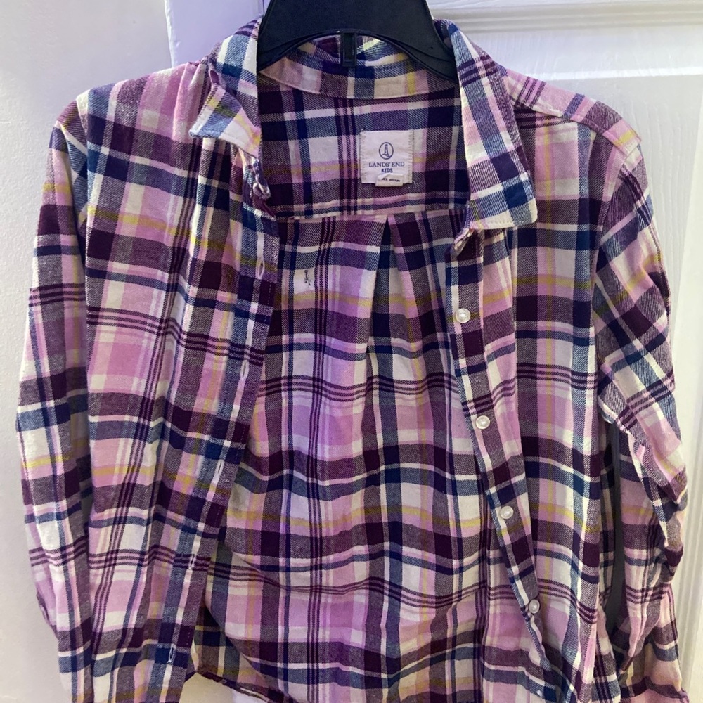 Plaid top